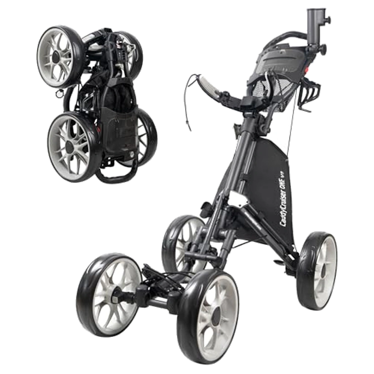 CaddyTek CaddyCruiser One V8 Push Cart Review review image