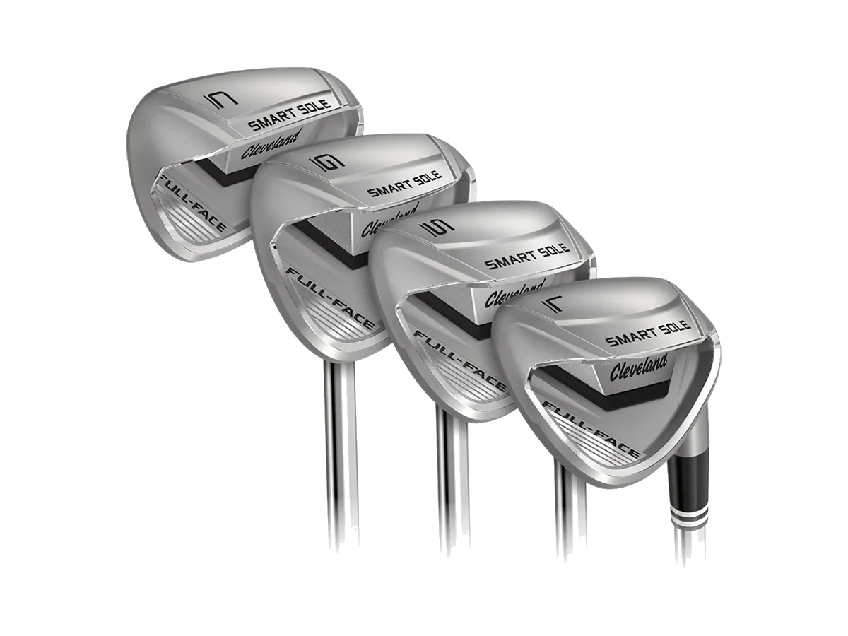 Cleveland Smart Sole Full-Face wedges shown in a clean product cutout